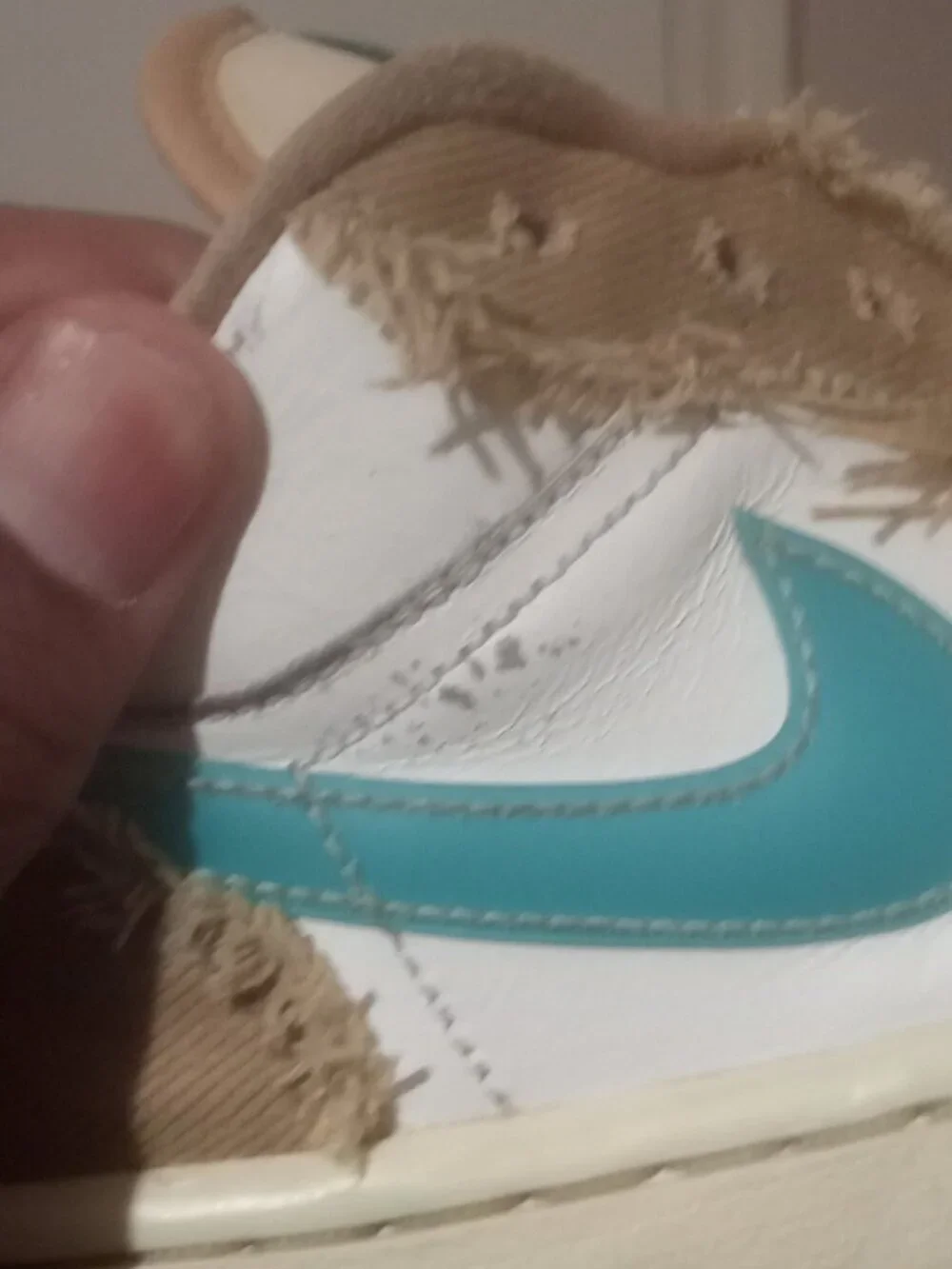 Women's Nike Air Jordan 1 Low SE Shoes Sesame Dusty Cactus HF4983-252 Size 7.5